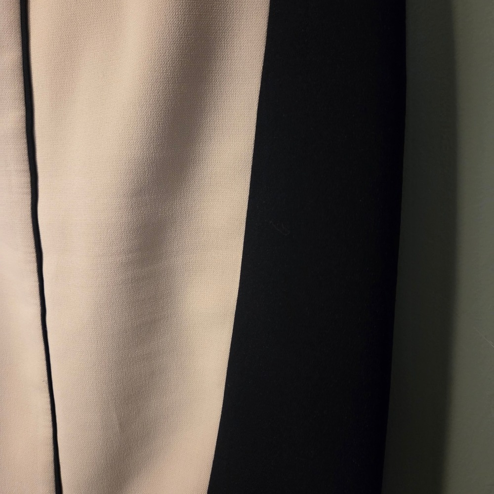 Ann Taylor Women's Pencil Skirt Size 10 Petite Cream Black Professional Office - Picture 6 of 9